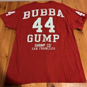 Bubba Gump Shrimp/Forest Gump Red #44 Alabama t-shirt sz M